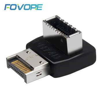 Бесшовная интеграция: адаптер-преобразователь USB 3.1 Type-E на 90 градусов для настольных компьютеров DIY