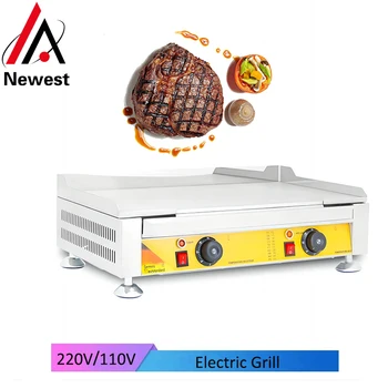 Оборудование для приготовления бездымного мяса для барбекю, приготовления стейков и теппаньяки вручную с термостатом
