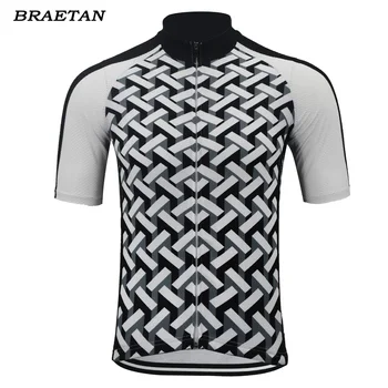 2020 велосипедная майка мужская с коротким рукавом черно-белая одежда велосипедная одежда велосипедная одежда велосипедная одежда braetan