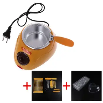 Электрический нагревательный котел для плавления шоколадных конфет, Фонтан для фондю, Кухонный инструмент для выпечки