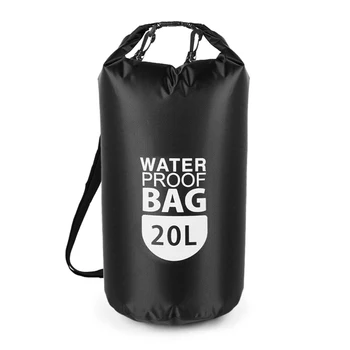 ПВХ Сухая водонепроницаемая плавающая сумка с рулонным верхом, сухая сумка для хранения, сумка для плавания, легкий сухой мешок