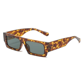 2022 Новые универсальные Маленькие Прямоугольные солнцезащитные очки Женская мода Персонализированные Цветные Квадратные Модные очки для уличной съемки UV400