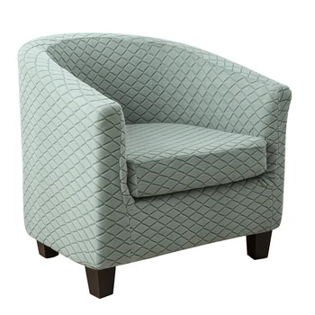 Жаккардовый чехол для дивана в разрезном стиле, эластичный чехол для кресла, чехол для клубного дивана для гостиной, чехлы для диванов с подушками для сидений