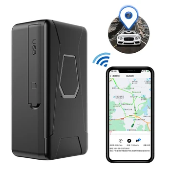 Мини-GPS-трекер Автомобильный GPS-локатор, приложение для управления аудиозаписью, магнитное устройство слежения для автомобиля, велосипеда, мотоцикла, детского трекера