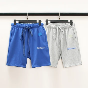 Мужские шорты, летняя уличная одежда в стиле хип-хоп с надписью, быстросохнущие и дышащие хлопковые спортивные шорты
