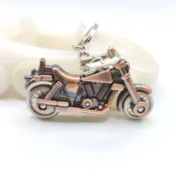Крутой металлический брелок для мотоциклов, миниатюрная имитация брелка для мотоциклов Оптом