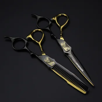 Профессиональные парикмахерские ножницы для стрижки волос 6 дюймов 440C Парикмахерская 