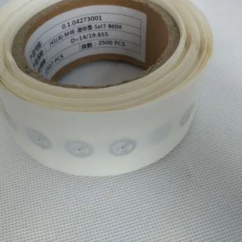 Маленькая круглая этикетка UHF RFID мини-этикетка 6C интеллектуальные электронные этикетки диаметром 12 мм RF пассивные наклейки