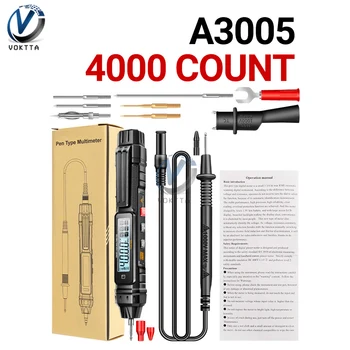 ANENG A3005 Цифровой Мультиметр Pen Type 4000 Отсчетов высокоточный Измеритель Бесконтактного Автоматического Переменного/Постоянного Напряжения Ом-Диодный Тестер Для Инструмента