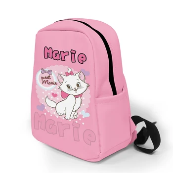 Disney Marie Cat P5531 Рюкзак по индивидуальному заказу из аниме, Мини-повседневная Мультяшная Детская сумка, Школьный рюкзак В подарок