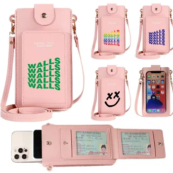 2023 Универсальная прозрачная сумка для телефона с сенсорным экраном для iPhone Samsung LG, украшения стен, сумки через плечо с буквенным принтом, сумка-чехол