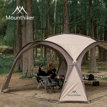 MOUNTAINHIKER 캠핑 텐트 Складная переносная палатка для 8-10 человек, легкая роскошная купольная палатка для кемпинга на открытом воздухе