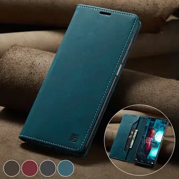 Для Xiaomi Redmi Note 10 Чехол Флип-Матовый Кожаный Чехол Для Redmi Note 10 s Или Max 10s Чехол Роскошный Кошелек С Прочной Магнитной Крышкой
