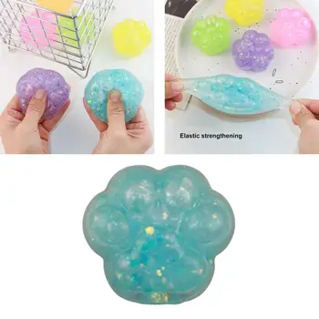 Сжимающие мячи для снятия стресса для детей и взрослых, спортивные мячи премиум-класса с водяными шариками, игрушки для снятия напряжения