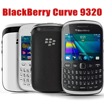 Оригинальный разблокированный смартфон BlackBerry Curve 9320, Bluetooth, 5-Мегапиксельная панель камеры мобильного телефона, GPS, QWERTY-клавиатура, BlackBerry OS