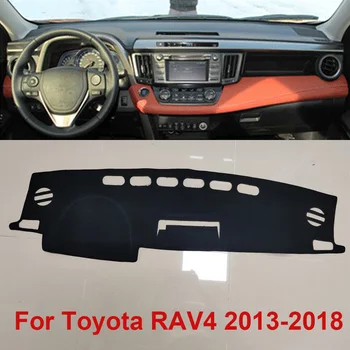 Для Toyota RAV4 2013 2014 2015 2016 2017 2018 DashMat Солнцезащитный Коврик для приборной панели Автомобиля Interio