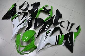 для Kawasaki Zx6r 13 14 Обтекатели для Kawasaki Zx6r 2013 Обтекатели Zx6r 2013-2016 Полный Обвес Черный Белый Зеленый