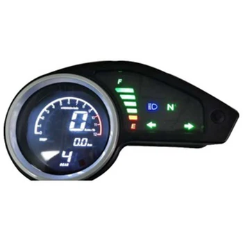 Универсальный цифровой одометр мотоцикла, ЖК-измеритель, Спидометр, Тахометр, датчики с ночником