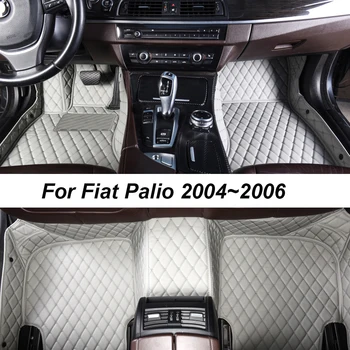 Автомобильные Коврики Для Fiat Palio 2004 ~ 2006 Центр ДропШиппинга Аксессуары Для Интерьера 100% Подходящие Кожаные Ковры Коврики Для Ног