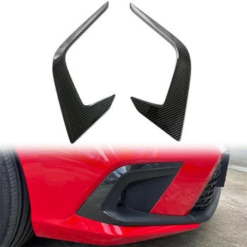 2шт Передняя противотуманная фара Накладка для бровей Защитная крышка Противотуманной фары для Honda Civic 2021-2022