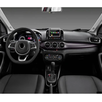 Защитная пленка из закаленного стекла для FIAT Cronos 2018, защитная пленка для экрана GPS, автомобильный аксессуар