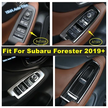 Внутренняя Дверь, Подлокотник, Кнопка Подъема Окна, Декоративная Накладка, Подходит Для Subaru Forester 2019-2023, Автостайлинг, Аксессуары Для Интерьера