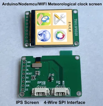IPS 1,3-дюймовый Цветной экран 8PIN/16PIN SPI TFT LCD (плата/без платы) ESP8266 WIFI Display Screen ST7789 Drive IC 240 (RGB) * 240