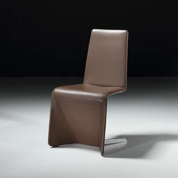 Итальянское домашнее кресло для переговоров Дизайнерская модель отдела продаж гостиничных номеров, кресло для приема гостей, Бытовая столовая специальной формы c