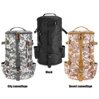 LEO Многоцелевой рыболовный рюкзак для путешествий на открытом воздухе, удочка, катушка, сумка для снастей, сумка через плечо, Багажная сумка