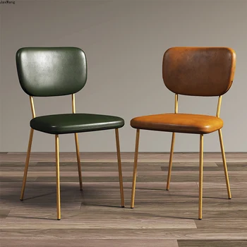 Роскошный Обеденный стул в стиле Ins, современная скандинавская минималистичная спинка, Офисный стул, Бытовая мебель, стул для макияжа в ресторане отеля