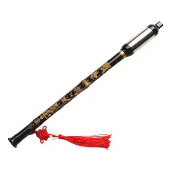 Бамбуковый Bawu Tune G Съемный китайский этнический инструмент с вертикальным выдувом Bawu Pipe для начинающих практиковаться