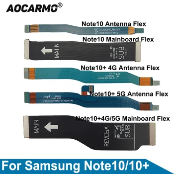 Aocarmo для Samsung Galaxy Note 10 10Plus 10 + Разъем для основной платы, USB-разъем для зарядки, Сигнальная антенна, гибкий кабель