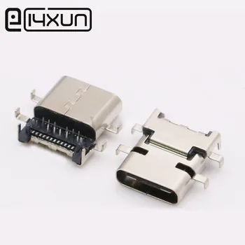 1 шт. разъем USB 3.1 type-C 24P разъем для печатной платы 2x12P SMT USB DIY Parts