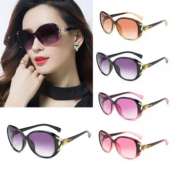 Уличная одежда, очки с защитой от UV400 в большой оправе, ретро-оттенки, солнцезащитные очки большого размера, поляризованные женские солнцезащитные очки