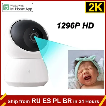 Горячая умная камера 2K 1296P HD 1080P 360-угловая WIFI ночная веб-камера Видео IP-камера для мониторинга безопасности ребенка для приложения Xiaomi MiHome