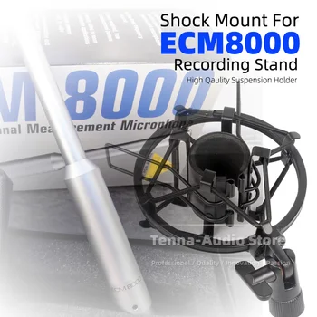 Ударопрочное крепление микрофона для Behringer ECM8000 ECM 8000 Эталонное измерение Анализ звука Подставка для микрофона Зажим Держатель