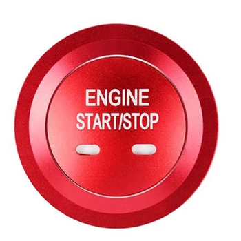 Наклейки на кнопки зажигания для Sonic Push Start Stop, наклейки-заглушки