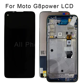 Оригинальный Новый Протестированный 6,4 жк-дисплей Для Motorola Moto G8 Power Lcd Экран Сенсорный Стеклянный Дигитайзер В сборе G8Power XT-2041-1 LCD