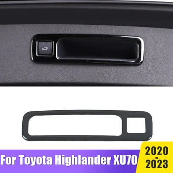 Отделка Рамы Крышки Багажника Задней Двери Автомобиля Для Toyota Highlander XU70 Kluger 2020 2021 2022 2023 Аксессуары