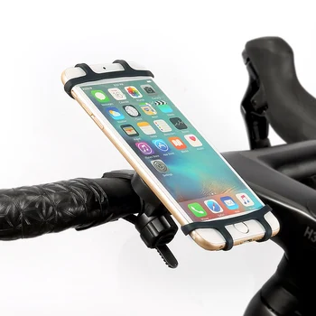 Универсальный Велосипедный Держатель Для Телефона Holde Bicycle Handlar Mount Силиконовый Держатель для Мобильных Телефонов с диагональю 4,7-6,0 дюймов