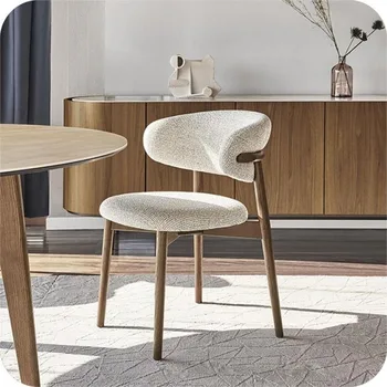 Красивые обеденные стулья из дерева, современный роскошный дизайнерский стул в скандинавском стиле, мебель для спальни в ресторане, мебель для кухни El Hogar