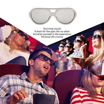 Стереоскопические очки с поляризацией 3D для кинотеатров, китайские стереоскопические очки с трехмерной оправой и гигантским экраном в удобной оправе