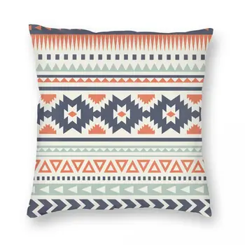 Этническая наволочка Aztec Art Southwest из мягкого полиэстера, декоративная наволочка для подушки, чехол для стула Оптом 40 * 40 см