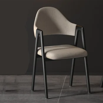 Одинарные длинные Кухонные Обеденные стулья Nordic Arm Детский Дизайнерский обеденный стул для переодевания на полу в лофте Sillon Индивидуальная мебель ZY50CY
