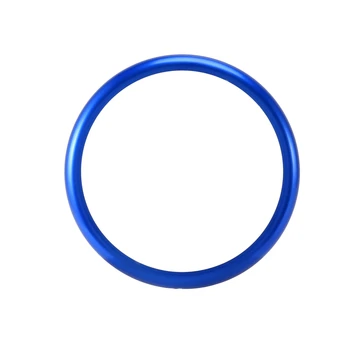 1Шт Синее Алюминиевое Кольцо для 1 2 3 4 5 6 7 Серий x3 x4 x5 x6 Центральной Консоли Ручка Мультимедийного Контроллера iDrive