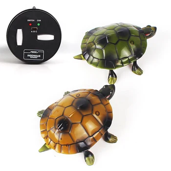 Радиоуправляемые игрушки для животных, имитация дистанционного управления, игрушка для ползания маленькой черепахи, электрический спортивный инфракрасный реалистичный светящийся подарок для мальчика при ходьбе