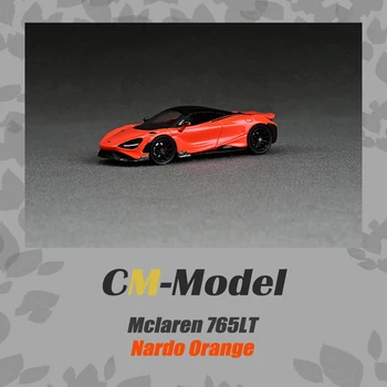 CM Модель 1: 64 765LT Задняя подвижная модель автомобиля из оранжевого сплава