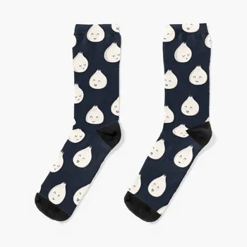 Милые носки Baozi, компрессионные носки, счастливые носки для мужчин