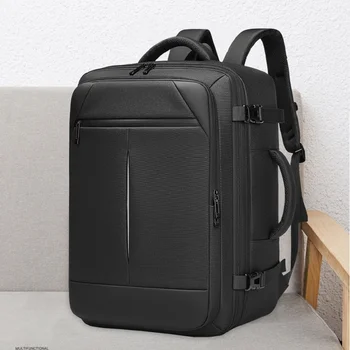 Мужская сумка через плечо, деловой рюкзак, Многофункциональный 17-дюймовый компьютерный рюкзак для путешествий, рюкзак для бегства