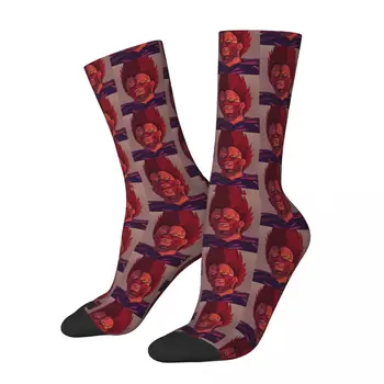Забавные счастливые мужские носки, крутые винтажные носки в стиле Харадзюку Дорохедоро, аниме в стиле хип-хоп, повседневная команда, подарочный носок с рисунком Crazy